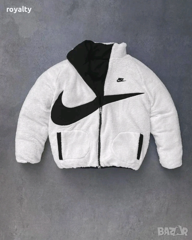 Nike Двулицево Дамско Зимно Яке Найк , снимка 1