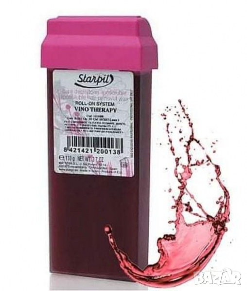 STARPIL - Кола маска патрон с ролка - - Испания – 110мл. -ВИНО, снимка 1