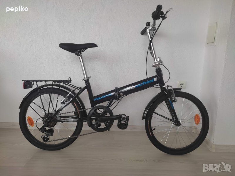 Продавам колела внос от Германия  двойно сгъваем велосипед bachini 20, снимка 1