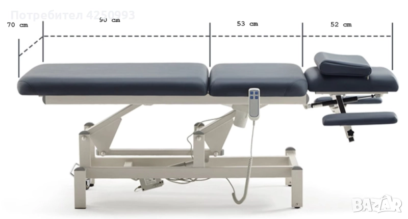 масажно легло, снимка 1