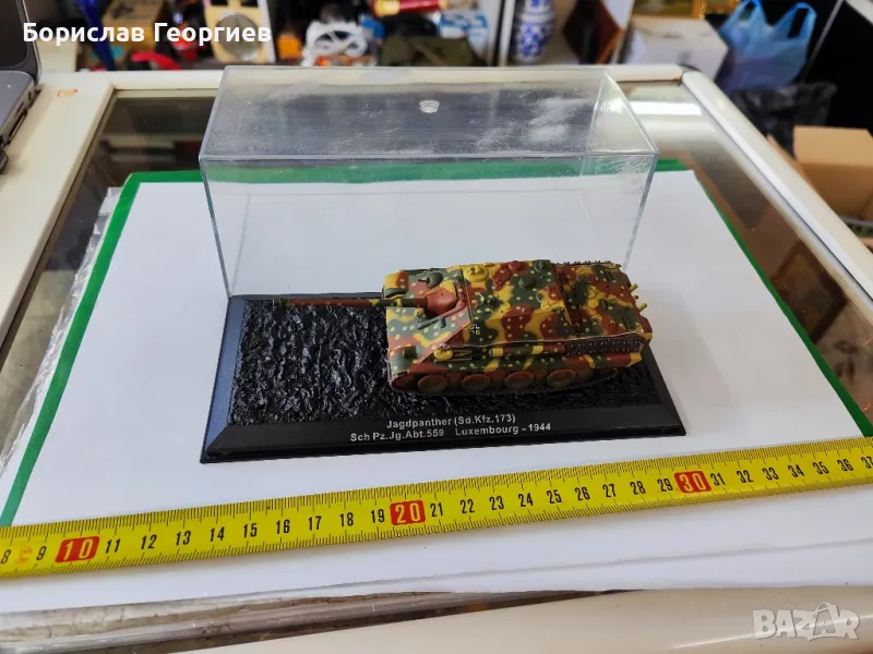 Метален модел на танк jagdpanther, снимка 1