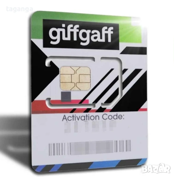 Английска сим карта / английски сим карти , снимка 1