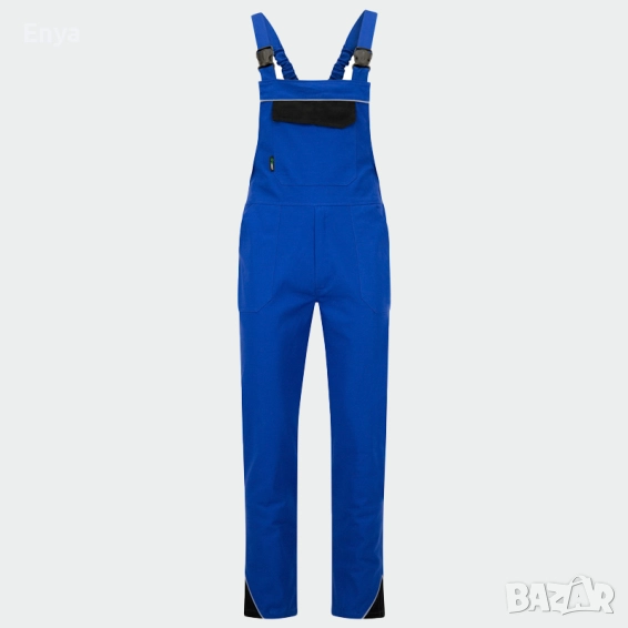 Полугащеризон - кралскосиньо - 100% памук, снимка 1