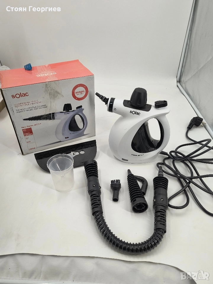 Чисто нова Парочистачка Solac Steam Jet 2.1, снимка 1