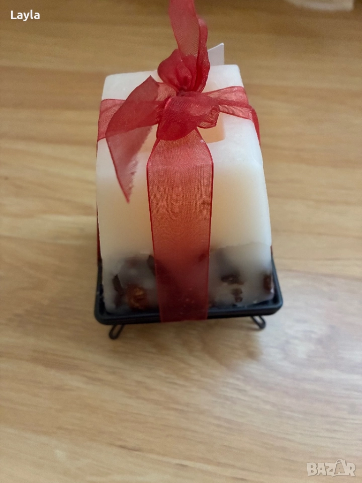 Подаръчна свещ, снимка 1