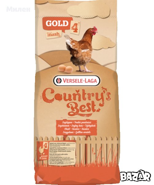 Пълноценна храна (каша, ярма) за кокошки носачки от 18 седмица и през целия период на яйцеснасяне.
, снимка 1