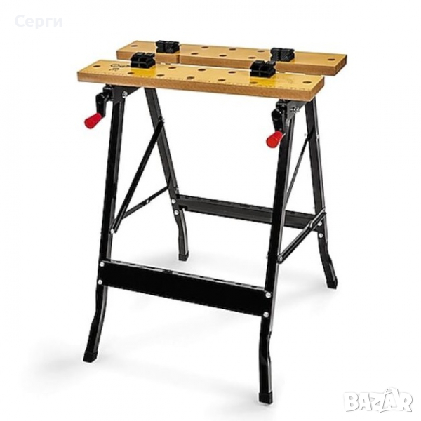 Работната/Затягащата маса, Сгъваема, Товароносимост 150 кг, снимка 1