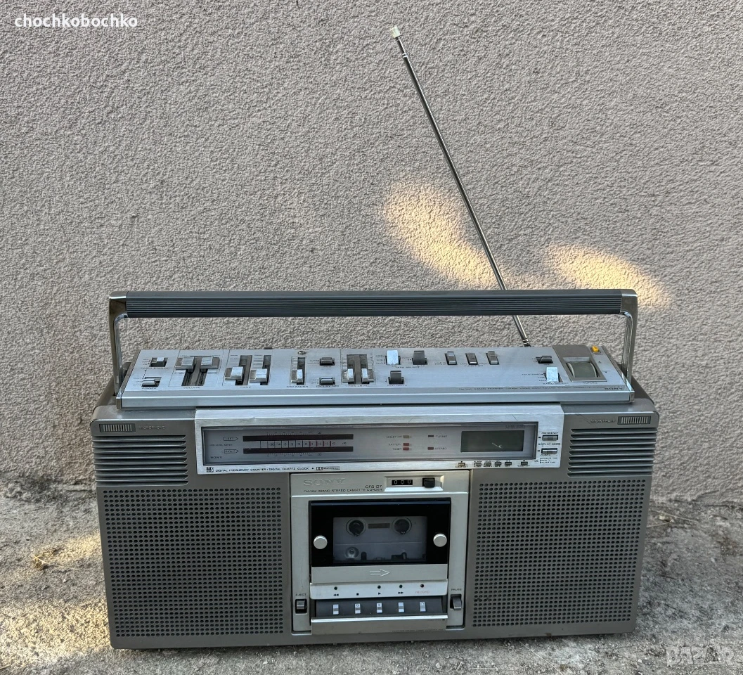 SONY CFS-D7 Стар Японски Радиокасетофон, снимка 1
