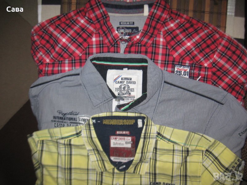 Ризи CAMP DAVID  мъжки,ХЛ-2ХЛ, снимка 1