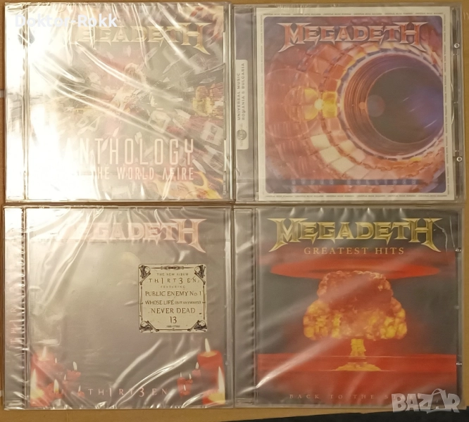 Megadeth - оригинални запечатани дискове , снимка 1