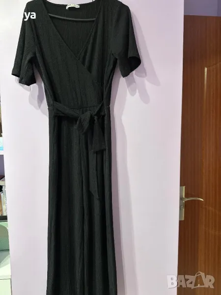 Черен дамски гащеризон , снимка 1