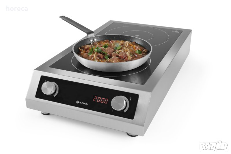 Двоен индукционен котлон - 7000 W, снимка 1