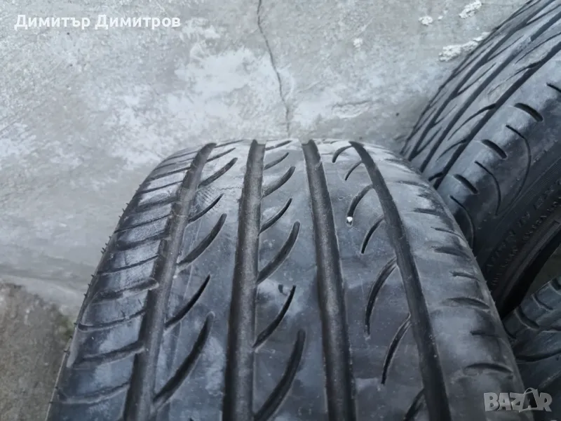 AL джанти 16" за Пежо, летни гуми 215/45/17 с ДОТ 20 и 211, снимка 1