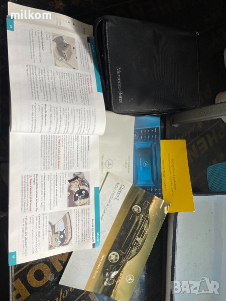 W211 facelift книжки с илюстрации мерцедес бенц е класа, снимка 1