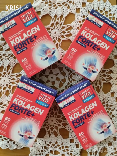 Колаген форте+,60капсули -4 опаковки, снимка 1