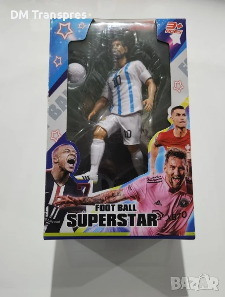 Фигурка в Кутия играчка на Меси Аржентина 20см Футбол, снимка 1