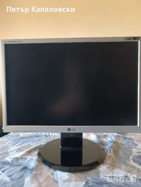 Монитор LG L196WTQ-SF със кабели .Намира се в Габрово. , снимка 1