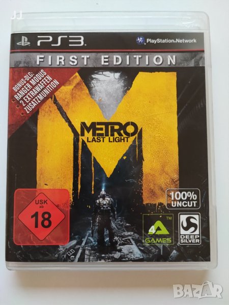 Metro Last Light игра за PS3 Playstation 3, снимка 1