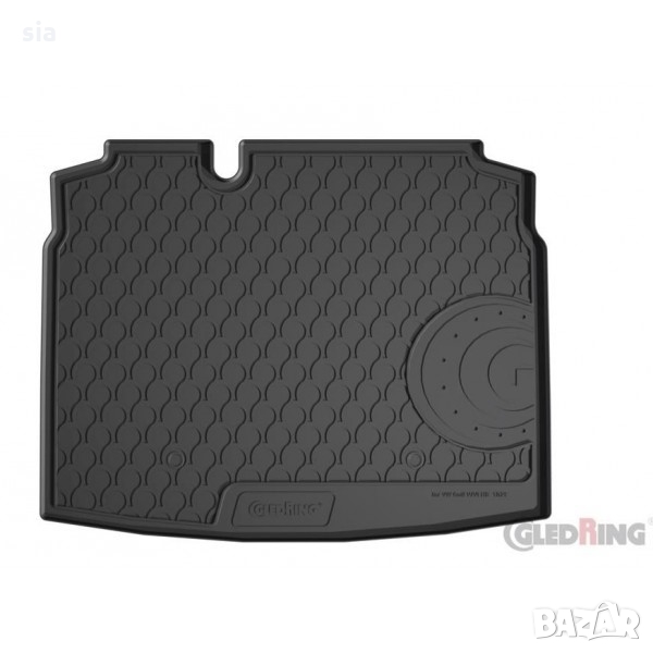 Гумена стелкa за багажник Gledring съвместима за Volkswagen Golf V - Golf VI 2003 - 2012, снимка 1