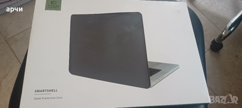 Tech - protect smartshell Macbook Pro 16 2021-22 matte blackk, снимка 1
