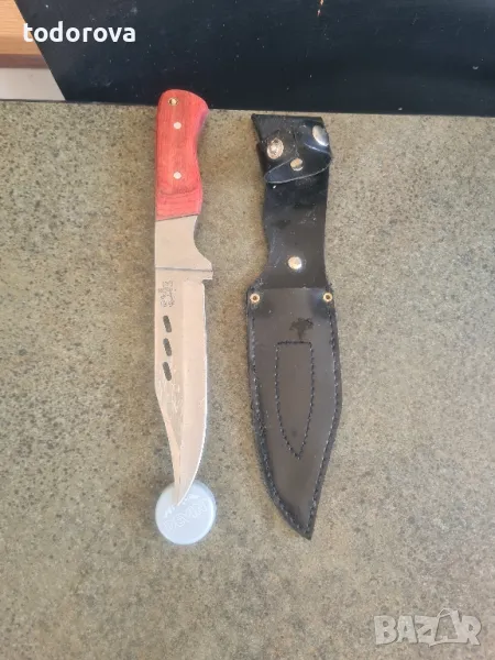 нож с кубур за ловджии, снимка 1