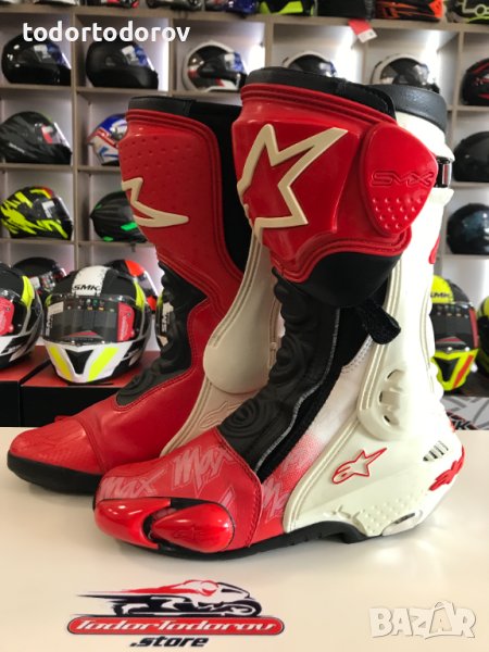 Мото ботуши ALPINESTARS SUPERTECH,номер 39,най-висок клас,като нови, снимка 1