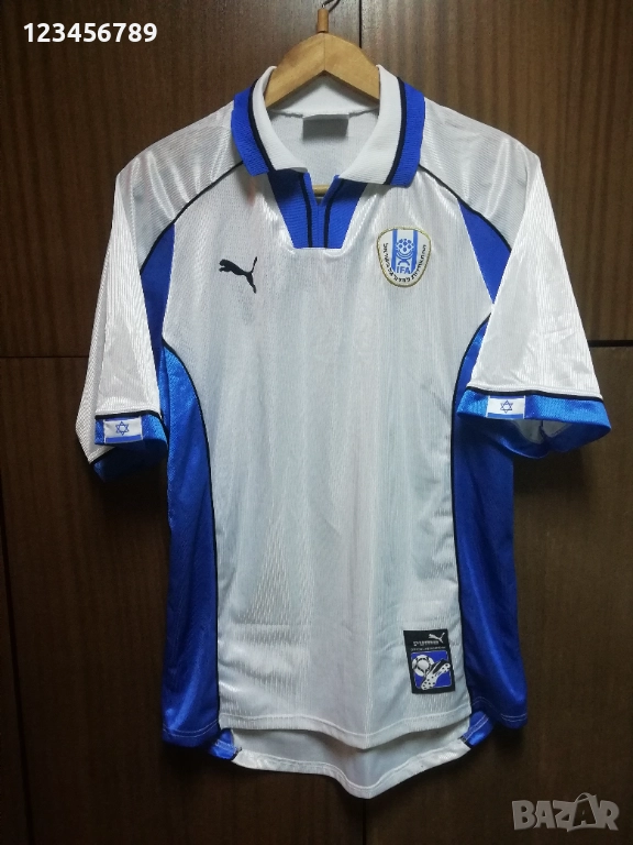Israel Away 1998 1999 Puma Shirt Jersey Vintage Израел оригинална тениска фланелка футболна екип , снимка 1