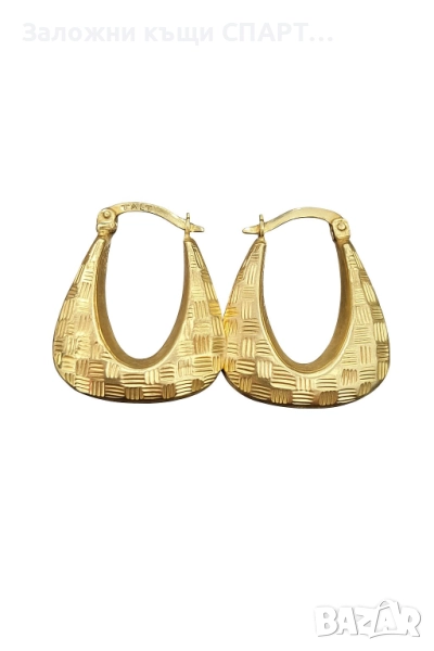 Златни обеци-2.89гр., снимка 1