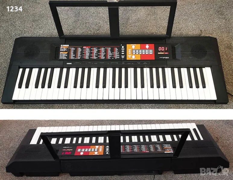 синтезатор клавир YAMAHA PSR-F51 пиано с 5 октави, снимка 1