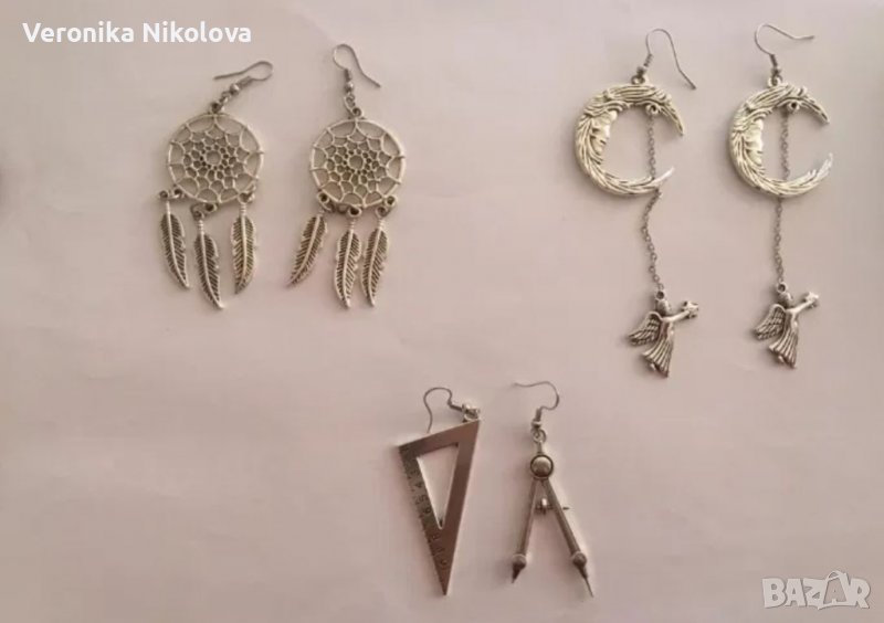 Обеци - различни видове, снимка 1