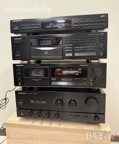 🔊Висок клас аудио сет PIONEER - Усилвател, CD плеър, триглав дек, тунер + опция колони🔉, снимка 3 - Аудиосистеми - 56001756