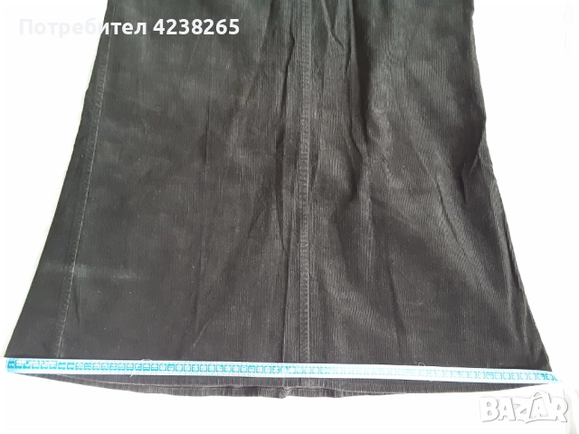 пола H&M джинсова, нова, черна №36, снимка 5 - Поли - 52678850