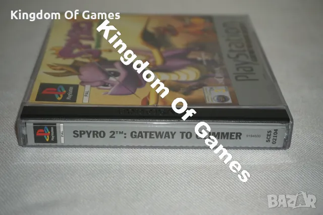 Рядка Игра за PS1 Spyro 2: Gateway to Glimmer Platinum PAL ТЕСТВАНА И РАБОТЕЩА, снимка 8 - Игри за PlayStation - 49291671