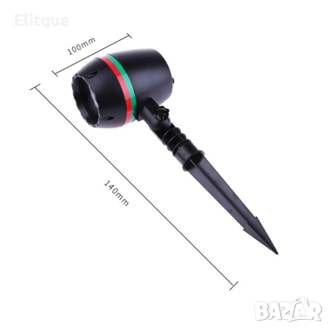 Лазерен прожектор Проектор за Коледна украса , снимка 10 - Други стоки за дома - 52889129