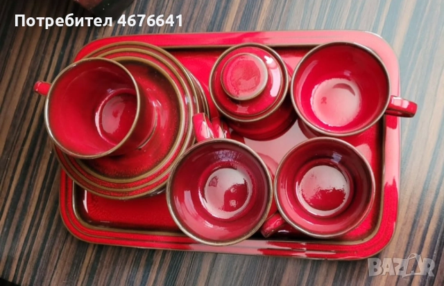 Винтидж сервиз за кафе, снимка 2 - Сервизи - 52936469