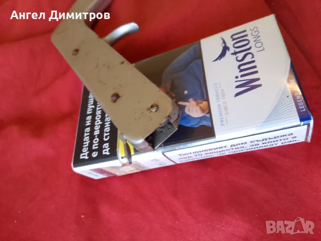 Метален капсов пистолет , снимка 3 - Колекции - 50643820