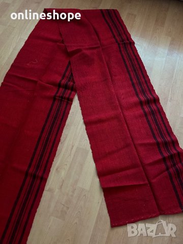 Ръчно тъкани от вълна черги / килими / пътеки от 1876г България, снимка 7 - Други - 41444245