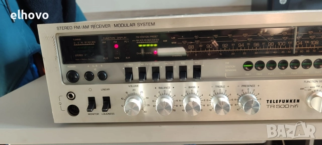 Ресивър Telefunken TR 500 HIFI, снимка 5 - Ресийвъри, усилватели, смесителни пултове - 52845908
