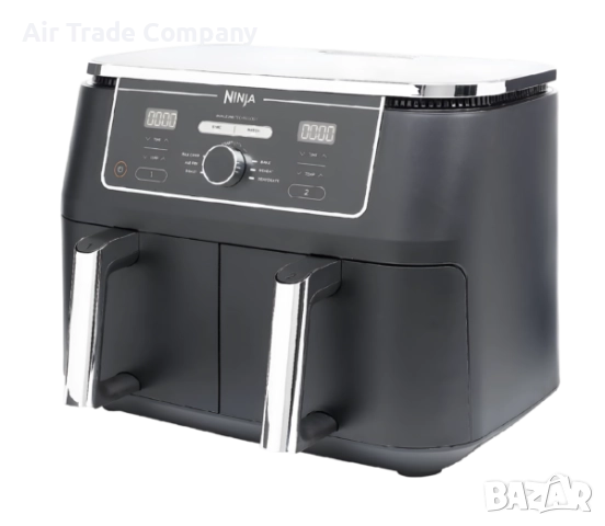 Фритюрник с горещ въздух Ninja AF400EU 9.5 L, черен, снимка 3 - Фритюрници - 51687365
