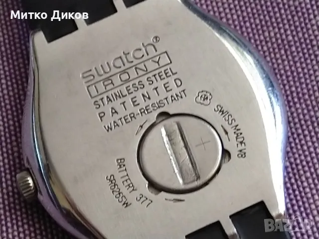 Swatch Swiss Irony мъжки часовник работещ точен кварц, снимка 7 - Мъжки - 50113922