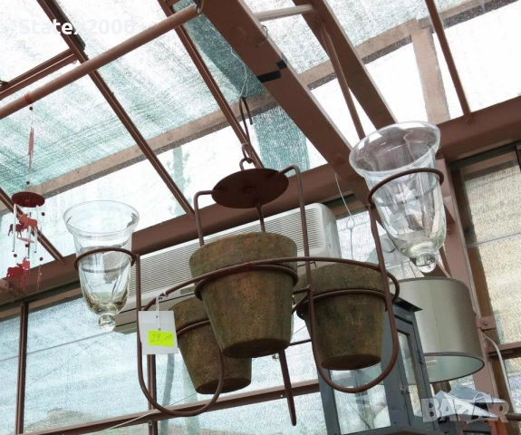 Стъклена оранжерия 120 кв.м. Алуминии, снимка 2 - Оранжерии - 53174535