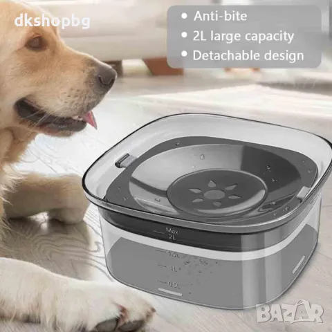 4414 Купичка за вода Неразливаща се с плаващ диск, снимка 4 - Други животни - 48941506