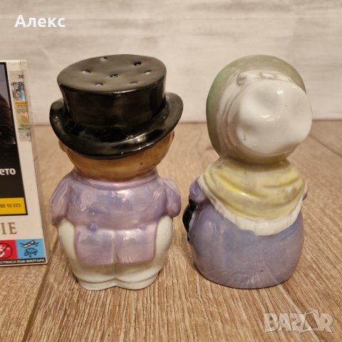 Големи винтидж порцеланови солнички, 1960г Германия., снимка 6 - Антикварни и старинни предмети - 40955332