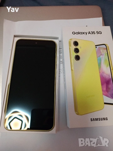Samsung Galaxy A35, Dual SIM, 8GB, 128GB, 5G, Awesome Lemon, снимка 4 - Samsung - 53386376