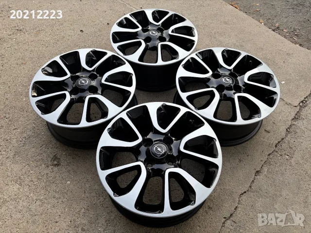 4 броя алуминиеви джанти за Opel Karl A 15, снимка 6 - Гуми и джанти - 55930545