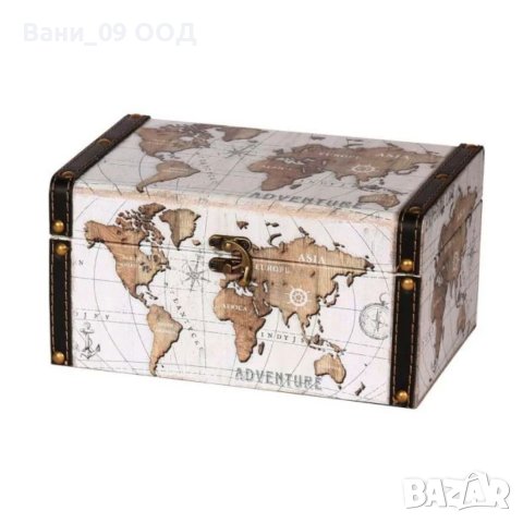 Сандъче с географски мотив