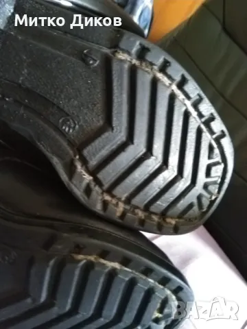 Кубинки офицерски шита подметка естеств. кожа черни от соца отлично състояние I качество размер №42 , снимка 16 - Мъжки боти - 49348902