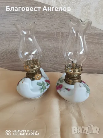 малки газени лампи , снимка 2 - Антикварни и старинни предмети - 56182153