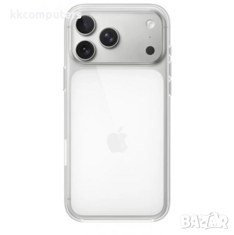 Калъф силикон TOTU PC-2 / Сива рамка / за iPhone 17 6.3 Баркод : 3133420