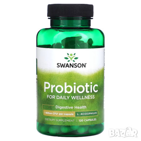 Пробитици Swanson, Probiotic, 1 Billion CFU, 120 бр. капсули, снимка 1